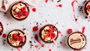Red Velvet Milkshake Cupcakes with Cream Cheese Frosting