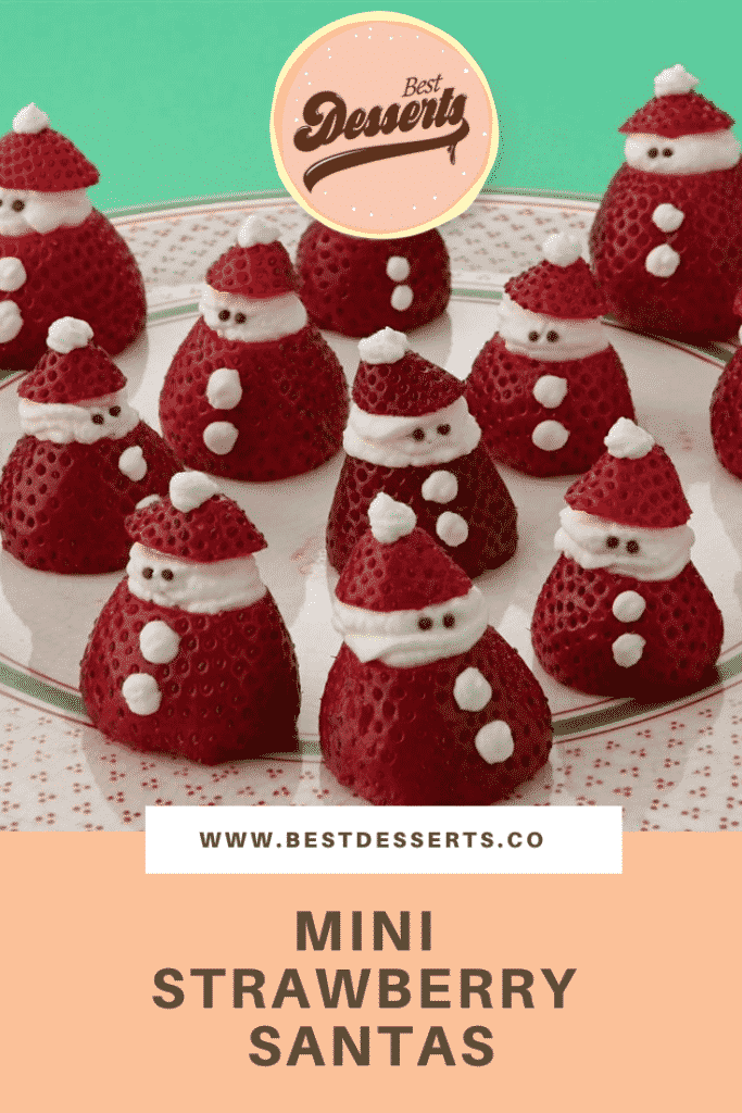 Mini Strawberry Santas