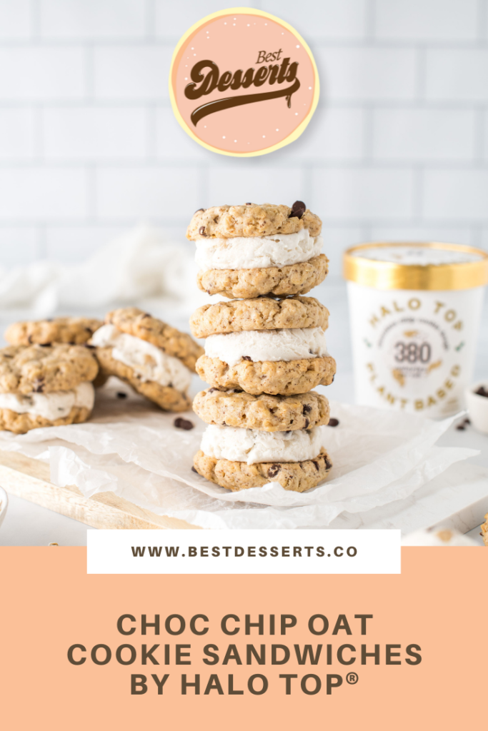 Choc Chip Oat Cookie Sandwiches by Halo Top®