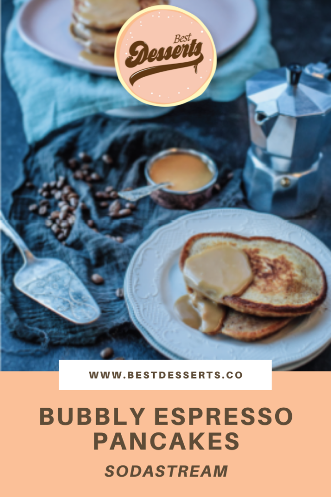 Bubbly Espresso Pancakes by SodaStream